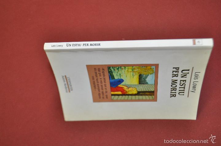 Libros de segunda mano: un estiu per morir - lois lowry - lesparver - Foto 3