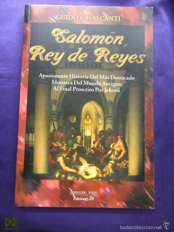 Libros de segunda mano: SALOMON REY DE REYES. GUIDO CAVALCANTI. EDICIONES 29. 2001 - Foto 1