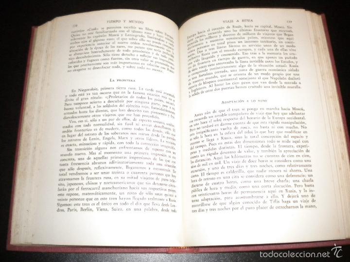 Libros de segunda mano: Tiempo y Mundo / Stefan Zweig - Foto 2