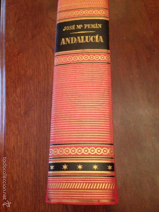 Libros de segunda mano: Andaluc&iacute;a por Jos&eacute; M&ordf; Pem&aacute;n. - Foto 2