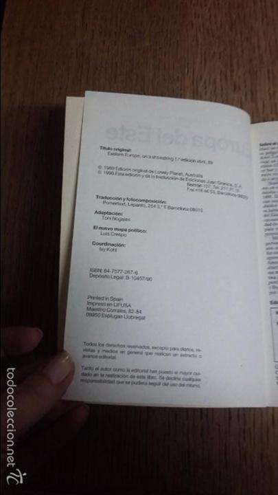 Libros de segunda mano: EUROPA DEL ESTE - DAVID STANLEY - GRANICA, S.A 1990 - Foto 3