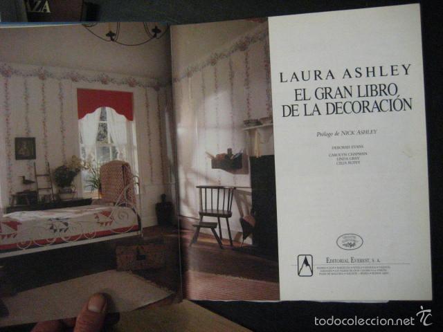 Libros de segunda mano: LAURA ASHLEY EL GRAN LIBRO DE LA DECORACION, - Foto 4