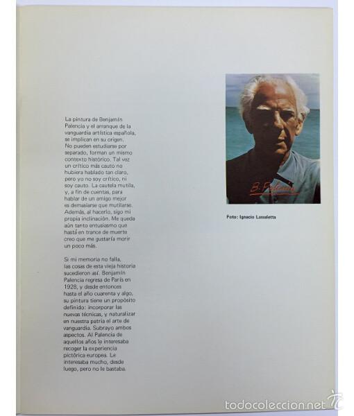 Libros de segunda mano: BENJAM&Iacute;N PALENCIA. Benjam&iacute;n Palencia. Galer&iacute;a Biosca. 1979. - Foto 2