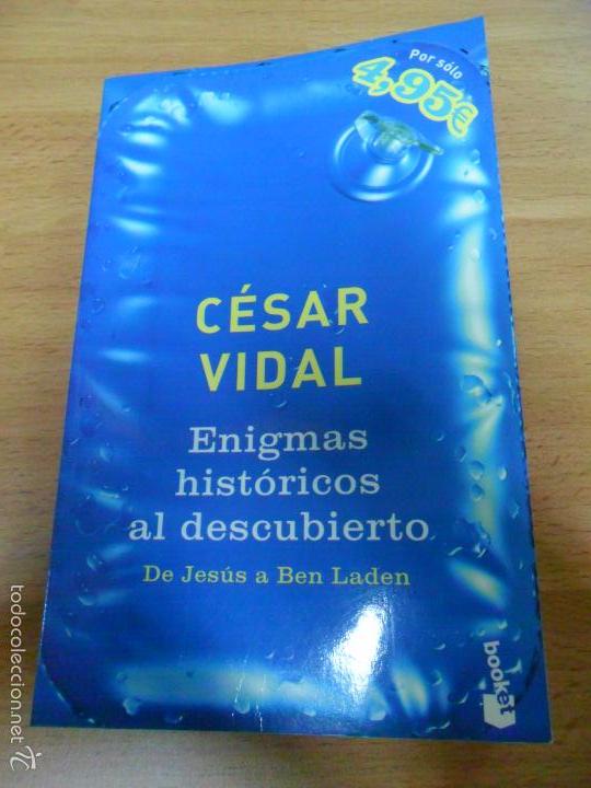 Libros de segunda mano: NUEVOS ENIGMAS HIST&Oacute;RICOS AL DESCUBIERTO - VIDAL, CESAR - Foto 1