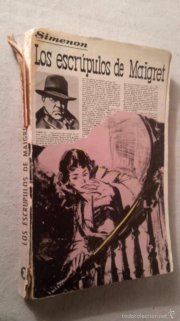 Libros de segunda mano: LIBRO LOS ESCRUPULOS DE MAIGRET - Foto 1