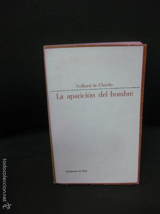 Libros de segunda mano: LA APARICION DEL HOMBRE. TEILHARD DE CHARDIN. TAURUS EDICIONES 1967 - Foto 1