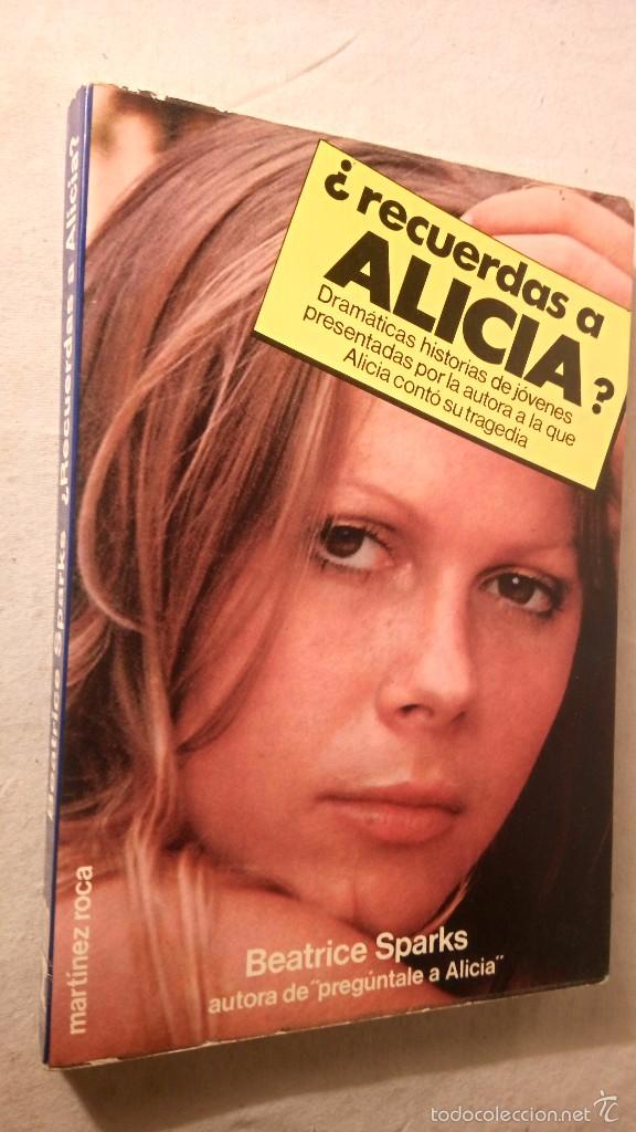 Libros de segunda mano: LIBRO RECUERDAS A ALICIA? - Foto 1