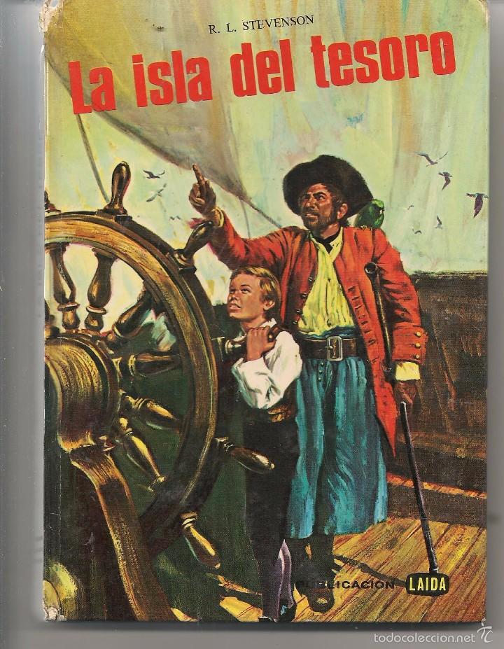 Libros de segunda mano: LA ISLA DEL TESORO. R.L. STEVENSON. LAIDA.  (Z21) - Foto 1