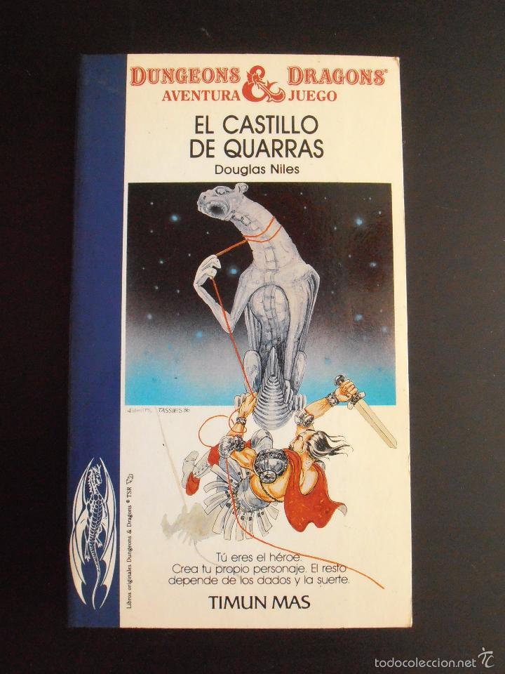 LIBRO ADVANCED DUNGEONS & DRAGONS - EL CASTILLO DE QUARRAS Nº2 - TIMUN MAS- HOJA SIN ESCRIBIR (Libros de Segunda Mano - Literatura Infantil y Juvenil - Otros)