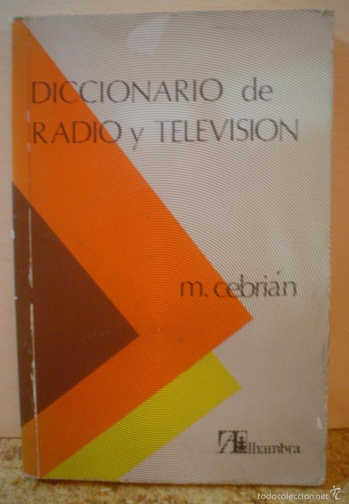 Libros de segunda mano: DICCIONARIO DE RADIO Y TELEVISION. - Foto 1