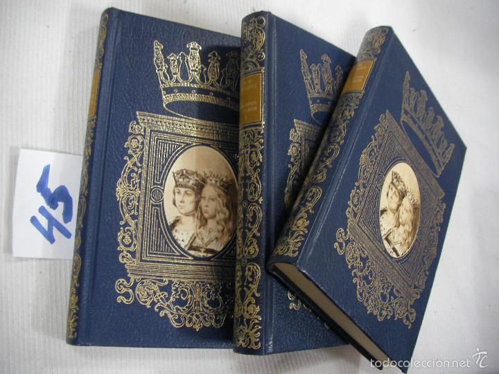 Libros de segunda mano: LOS REYES CATOLICOS - 3 VOLUMENES - Foto 1
