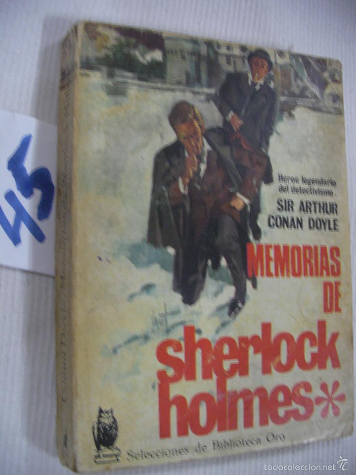 Libros de segunda mano: MEMORIAS DE SHERLOCK HOLMES - Foto 1