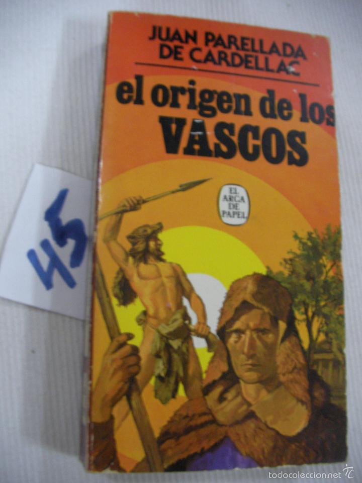 Libros de segunda mano: EL ORIGEN DE LOS VASCOS - PARELLADA - Foto 1