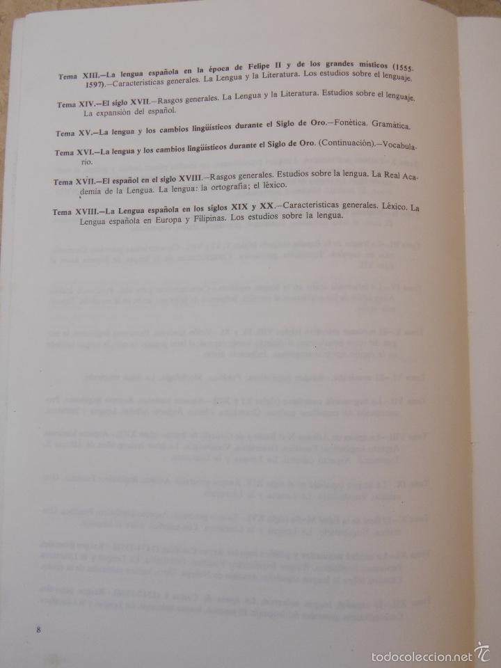 Libros de segunda mano: Historia de la lengua espa&ntilde;ola I. UNED - Foto 3