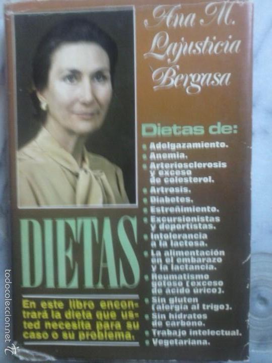 Libros de segunda mano: DIETAS - ANA MARIA LAJUSTICIA BERGARA . - Foto 1