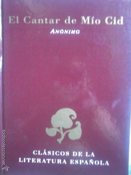Libros de segunda mano: EL CANTAR DE MIO CID - ANONIMO. - Foto 1