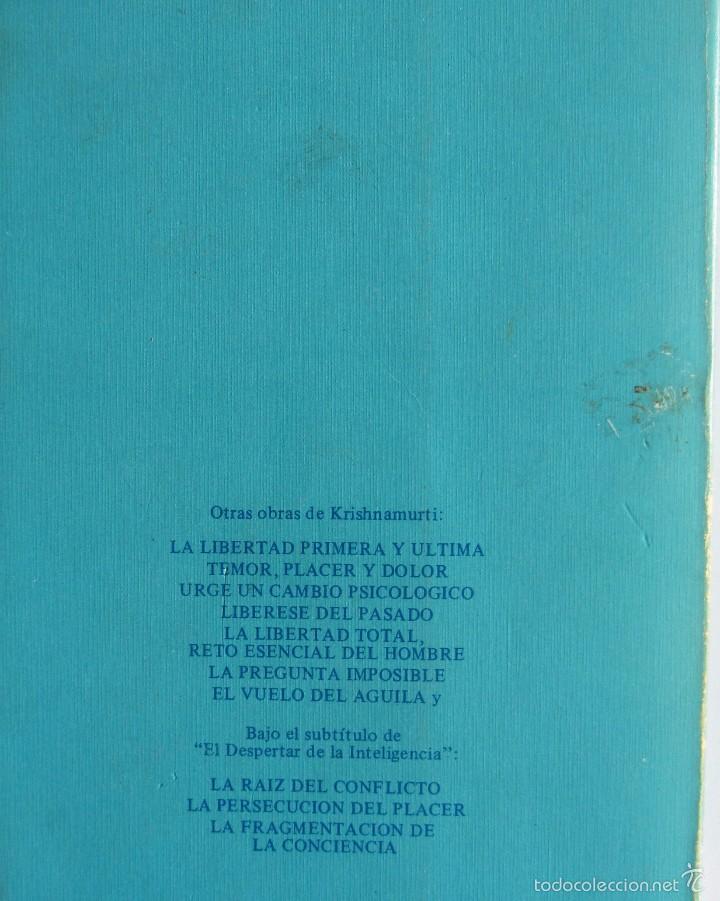 Libros de segunda mano: MAS ALLA DE LA VIOLENCIA. - KRISHNAMURTI, J. - Foto 2