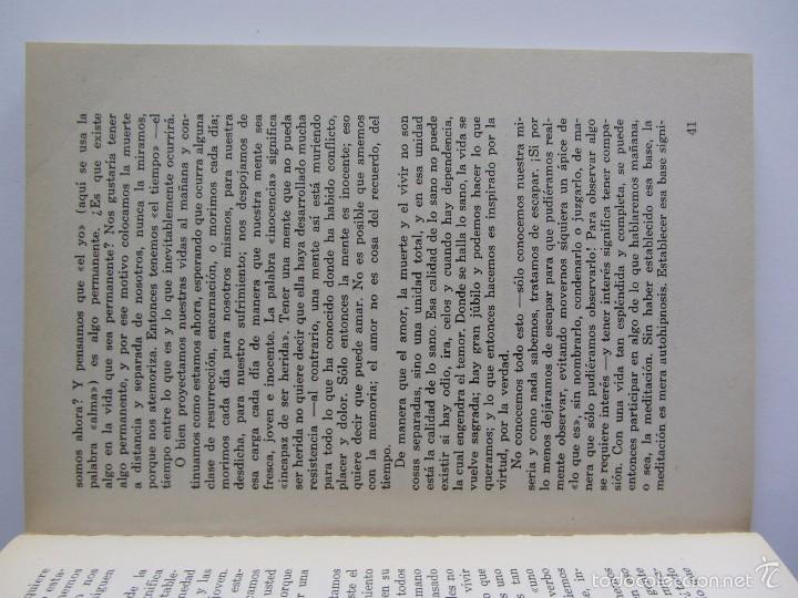 Libros de segunda mano: MAS ALLA DE LA VIOLENCIA. - KRISHNAMURTI, J. - Foto 5