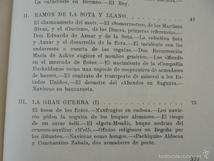 Libros de segunda mano: RIQUEZA Y PODER DE LA RIA 1900-1923.  RAFAEL OSSA ECHABURU. EL BILBAO DEL NOVECIENTOS. - Foto 25