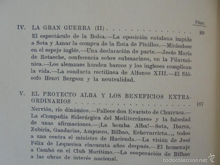 Libros de segunda mano: RIQUEZA Y PODER DE LA RIA 1900-1923.  RAFAEL OSSA ECHABURU. EL BILBAO DEL NOVECIENTOS. - Foto 26