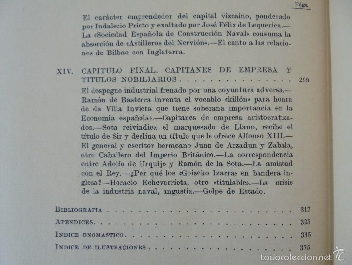 Libros de segunda mano: RIQUEZA Y PODER DE LA RIA 1900-1923.  RAFAEL OSSA ECHABURU. EL BILBAO DEL NOVECIENTOS. - Foto 30