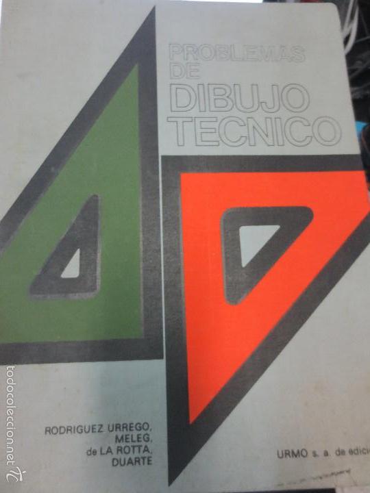Libros de segunda mano: PROBLEMAS DE DIBUJO TECNICO VV.AA EDIT URMO A&Ntilde;O 1975 - Foto 1