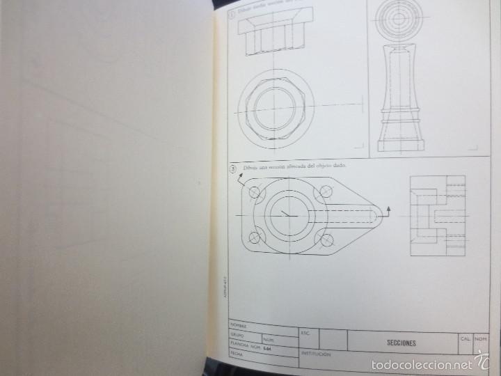 Libros de segunda mano: PROBLEMAS DE DIBUJO TECNICO VV.AA EDIT URMO A&Ntilde;O 1975 - Foto 4