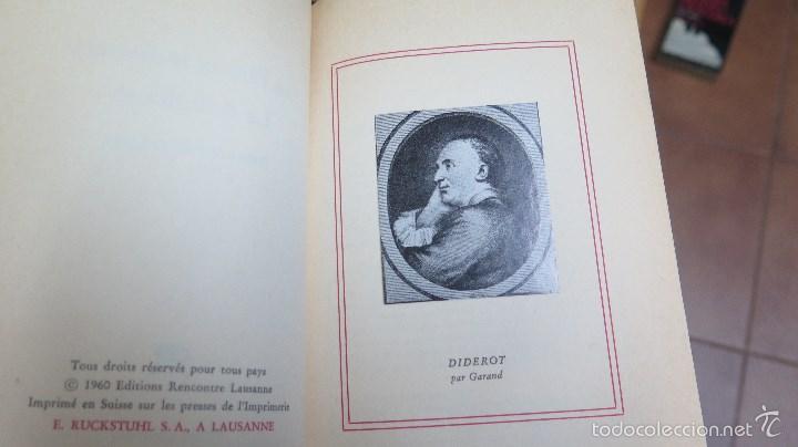 Libros de segunda mano: 1960. LA RELIGIEUSE. DIDEROT. ED. RENCONTRE - Foto 2