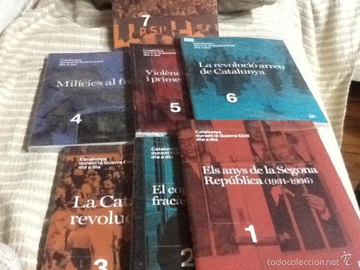 Libros de segunda mano: Catalunya durant la guerra civil d&iacute;a a d&iacute;a , del 1 al 7