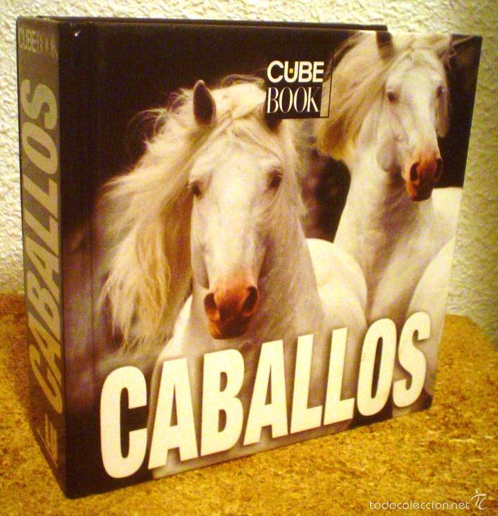Libros de segunda mano: CABALLOS. CUBE BOOK - Foto 1