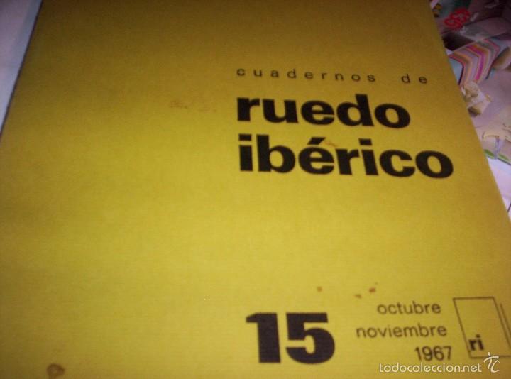 Libros de segunda mano: CUADERNOS DE RUEDO IBERICO - OCTUBRE,NOVIEMBRE 1967 - Foto 1