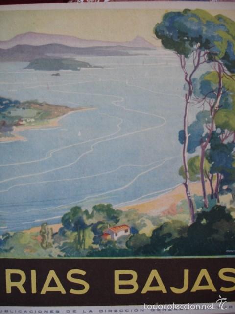 Livros em segunda m&atilde;o: GUIA DE LAS RIAS BAJAS  DIRECCION GENERAL DE TURISMO 45 PG