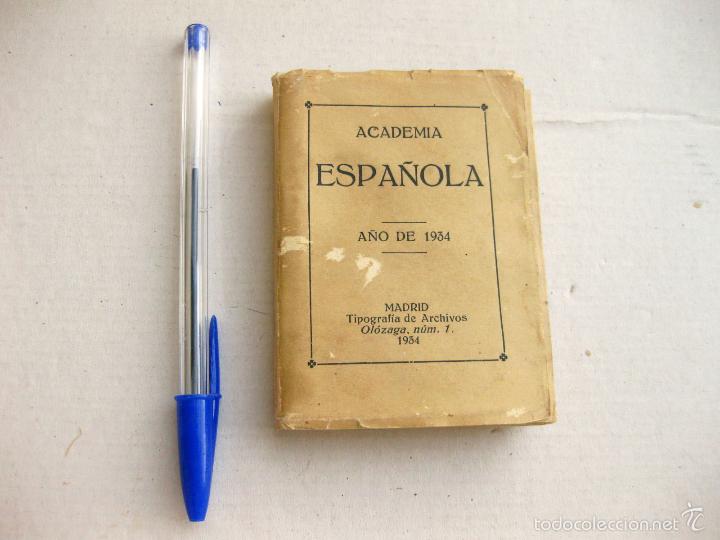 Libros de segunda mano: ANUARIO DE LA ACADEMIA Espa&ntilde;ola. A&ntilde;o de 1954 - Foto 1
