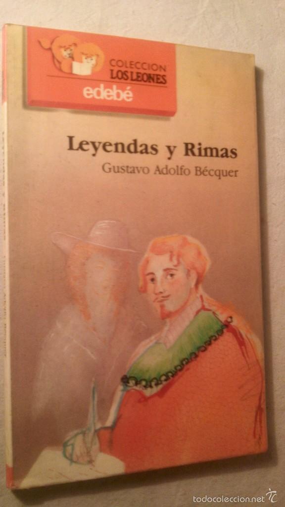 Libros de segunda mano: LIBRO LEYENDAS Y RIMAS GUSTAVO ADOLFO BECQUER - Foto 1