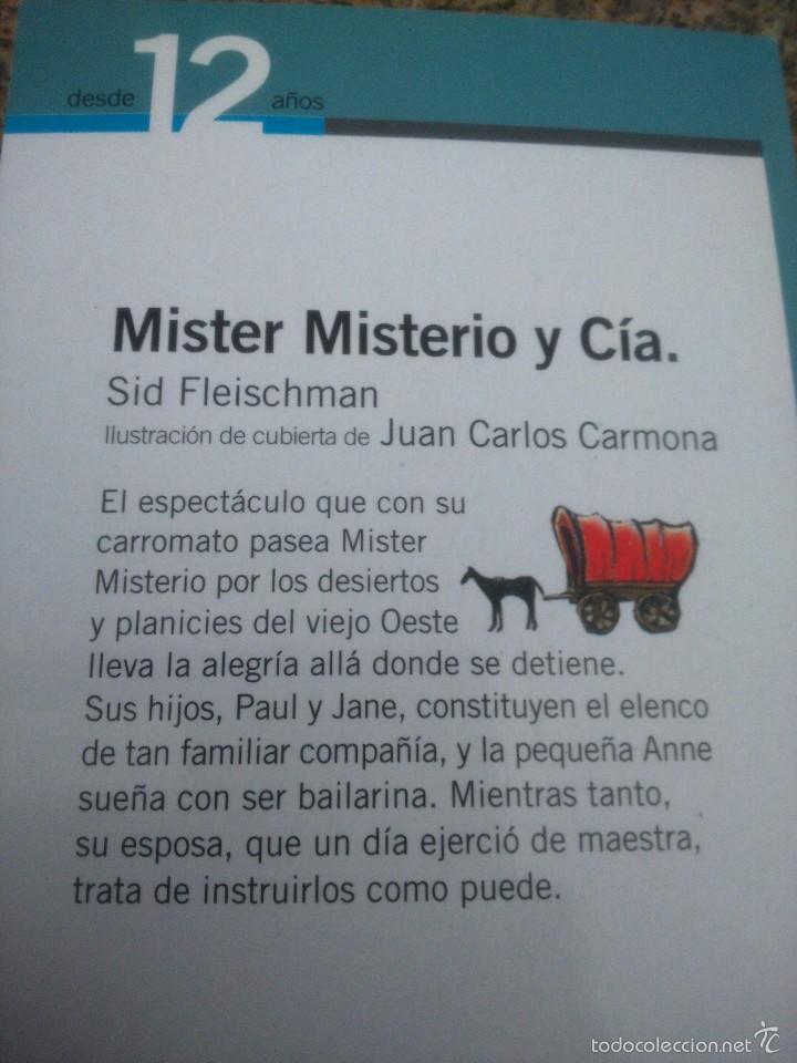 Libros de segunda mano: MISTER MISTERIO Y CIA -- SID FLEISCHMAN -- ALFAGUARA - 2002 -- - Foto 3