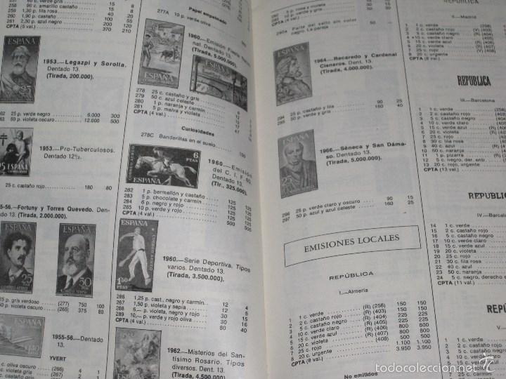Libros de segunda mano: Catalogo de sellos de Espa&ntilde;a 1975-76 - Foto 5