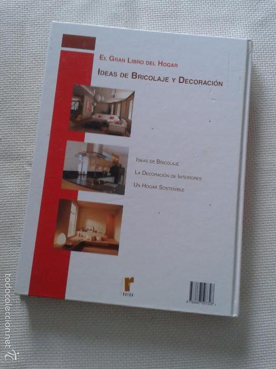 Libros de segunda mano: LIBRO ;IDEAS DE BRICOLAJE Y DECORACI&Oacute;N,EDICIONES RUEDA .A&Ntilde;O 2008 - Foto 4