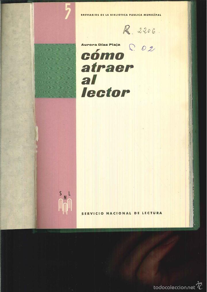 Libros de segunda mano: C&Oacute;MO ATRAER AL LECTOR. Aurora D&iacute;az Plaja - Foto 1