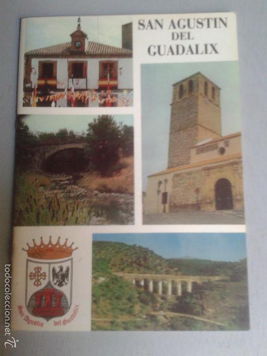 Libros de segunda mano: LIBROS MADRID - SAN AGUSTIN DE GUADALIX GUIA CULTURAL Y COMERCIAL A&Ntilde;O 1990