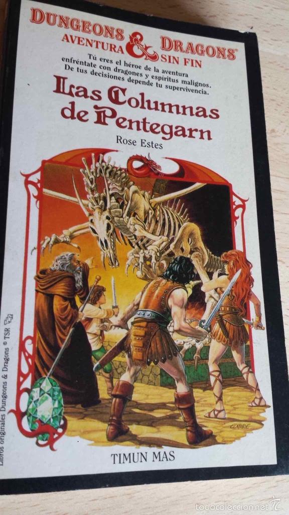 Libros de segunda mano: Dungeons & Dragons. Las Columnas de Pentegarn. Timun Mas - Foto 1