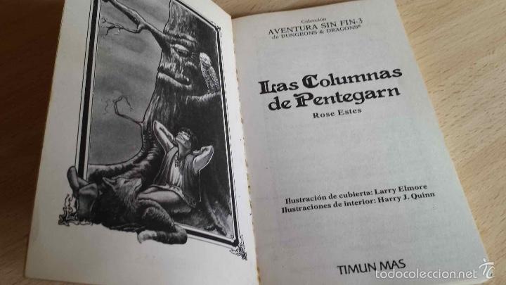 Libros de segunda mano: Dungeons & Dragons. Las Columnas de Pentegarn. Timun Mas - Foto 5