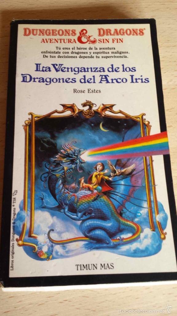 Libros de segunda mano: Dungeons & Dragons. La venganza de los Dragones del Arco Iris Incompleto - Foto 1