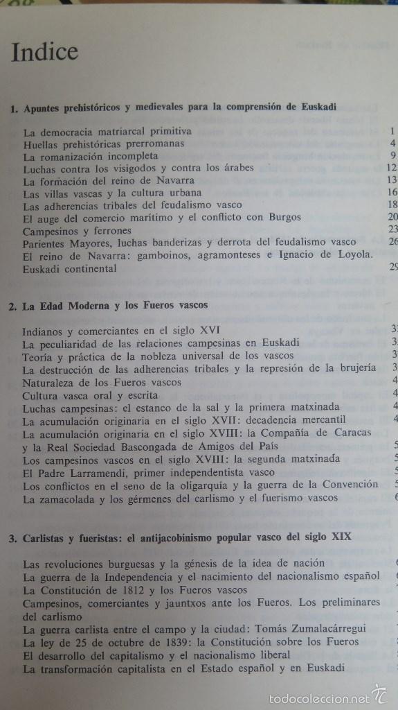 Libros de segunda mano: HISTORIA DE EUSKADI. ORTZI - Foto 2