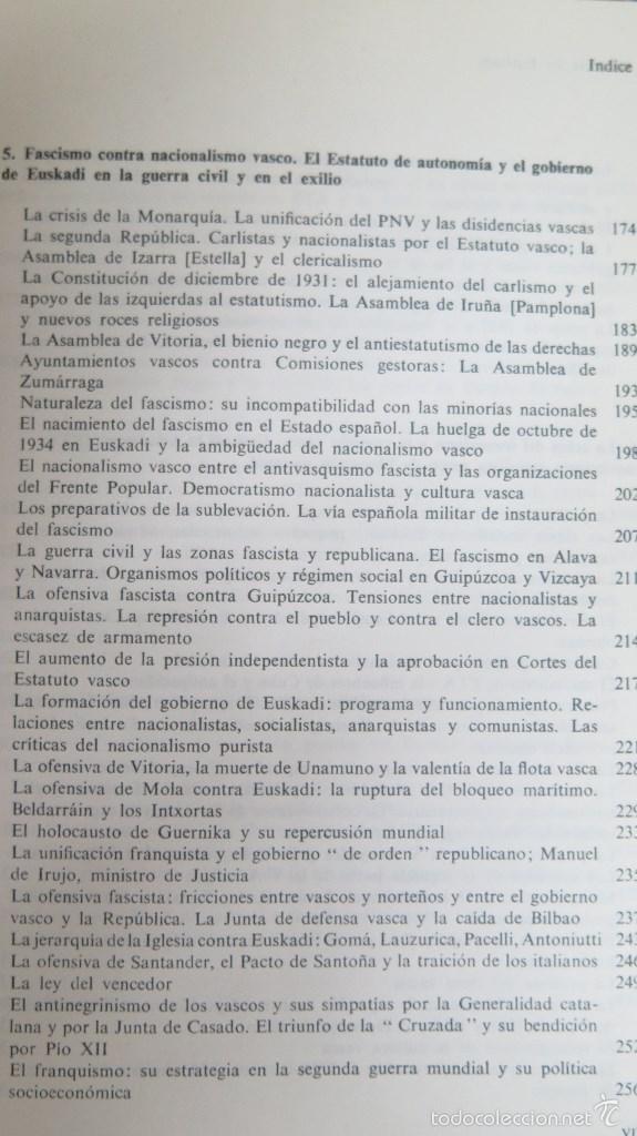 Libros de segunda mano: HISTORIA DE EUSKADI. ORTZI - Foto 4