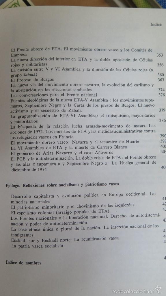 Libros de segunda mano: HISTORIA DE EUSKADI. ORTZI - Foto 6