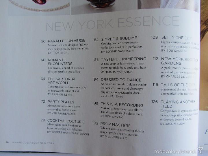 Libros de segunda mano: WHERE GUESTBOOK NEW YORK  2012 - Foto 2