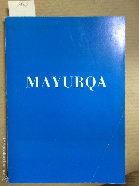 Livres d'occasion: MAYURQA UIB, N.V, 1971
