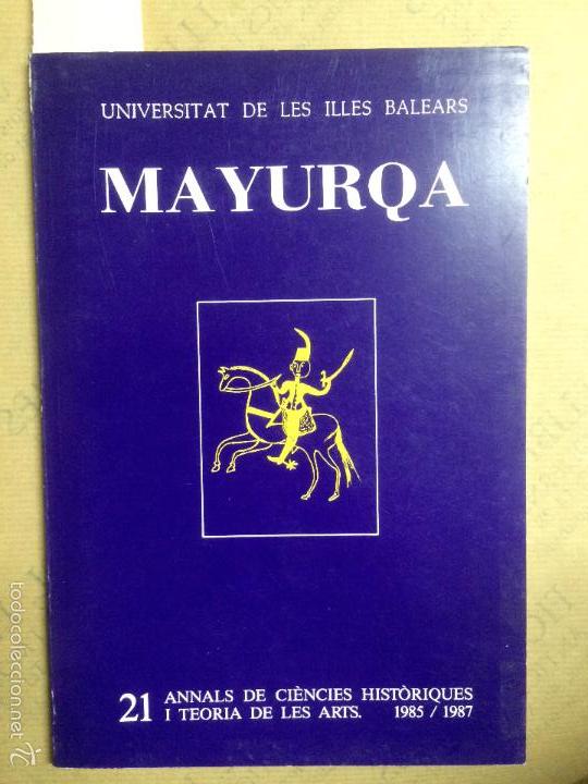 Libros de segunda mano: MAYURQA UIB, N.21 (ESPECIAL), 1985-1987 - Foto 1