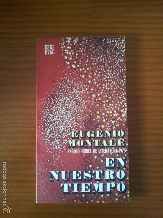 Libros de segunda mano: En nuestro tiempo -- Eugenio Montale - Foto 1