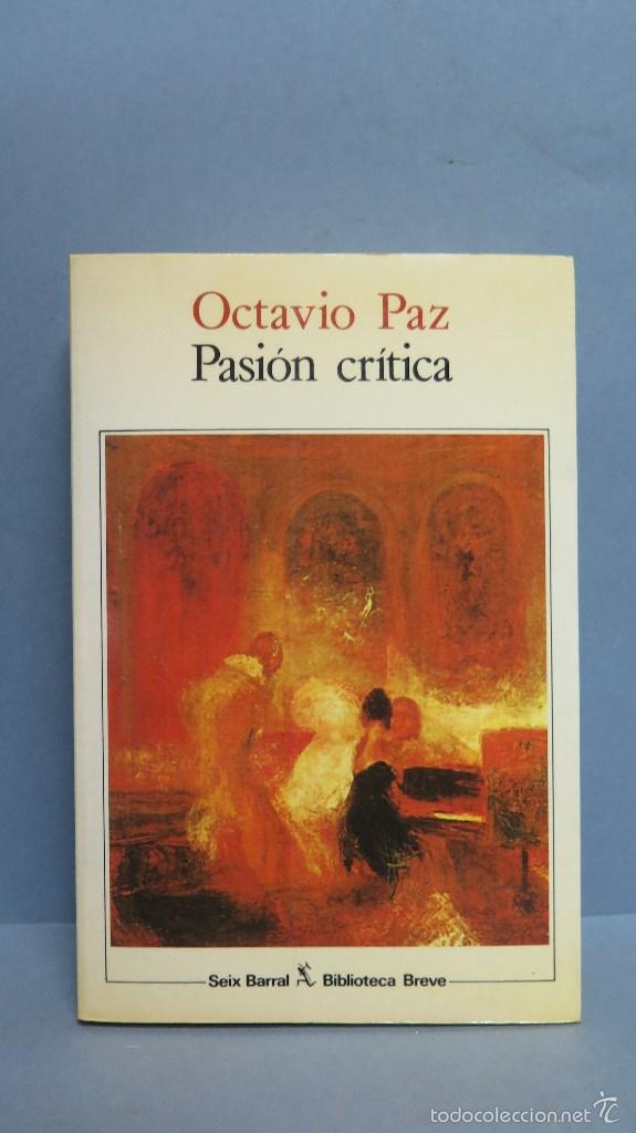 Libros de segunda mano: PASION CRITICA. OCTAVIO PAZ - Foto 1